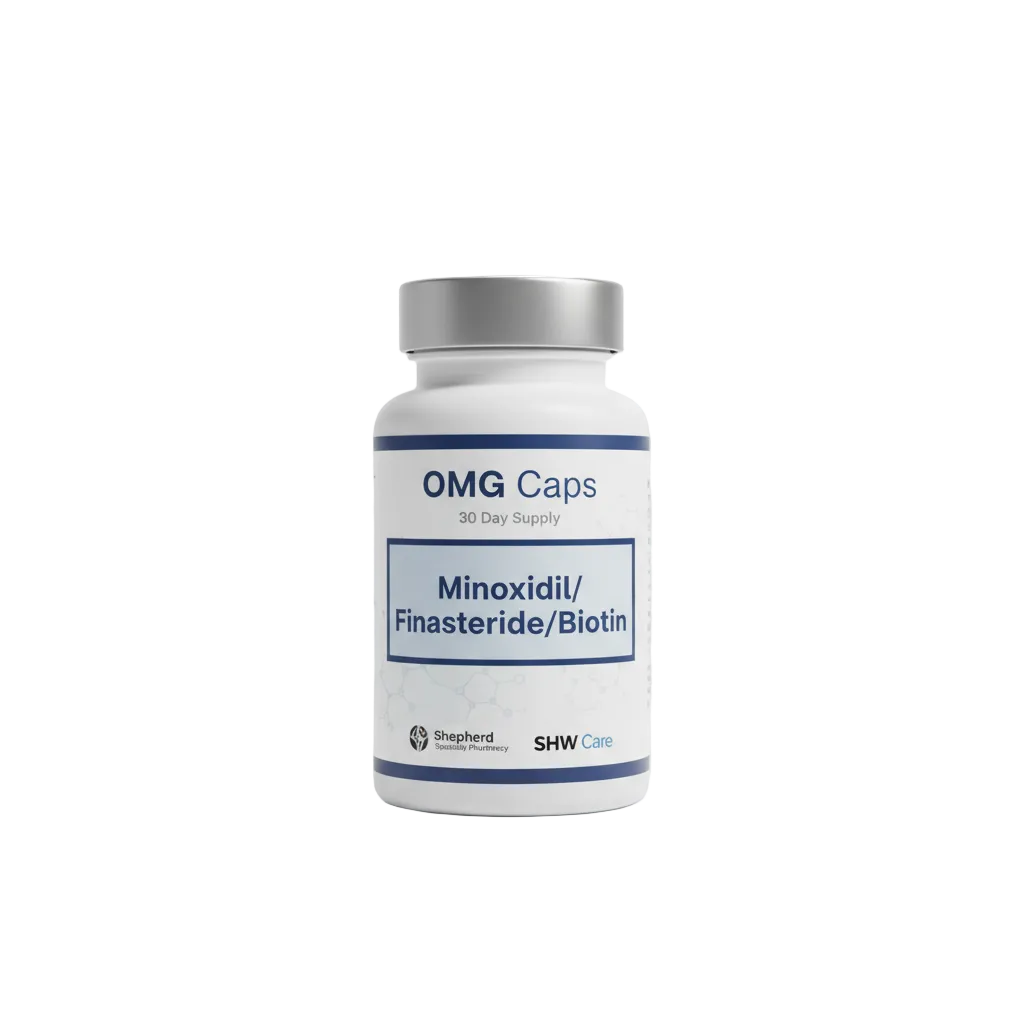 OMG Caps (Minoxidil/Finasteride/Biotin) 30-Day Program
