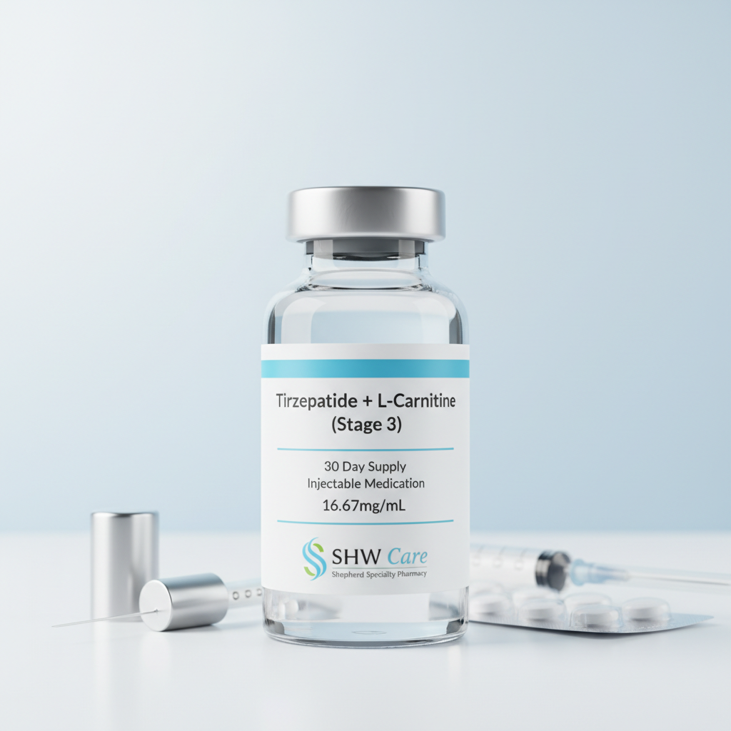 Tirzepatide + LCarnitine (stage 3) 30-Day Program