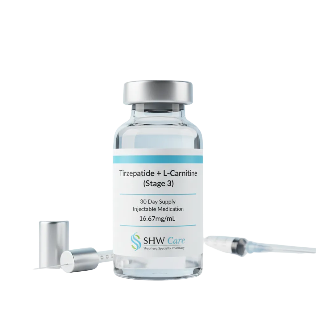 Tirzepatide + LCarnitine (stage 3) 30-Day Program