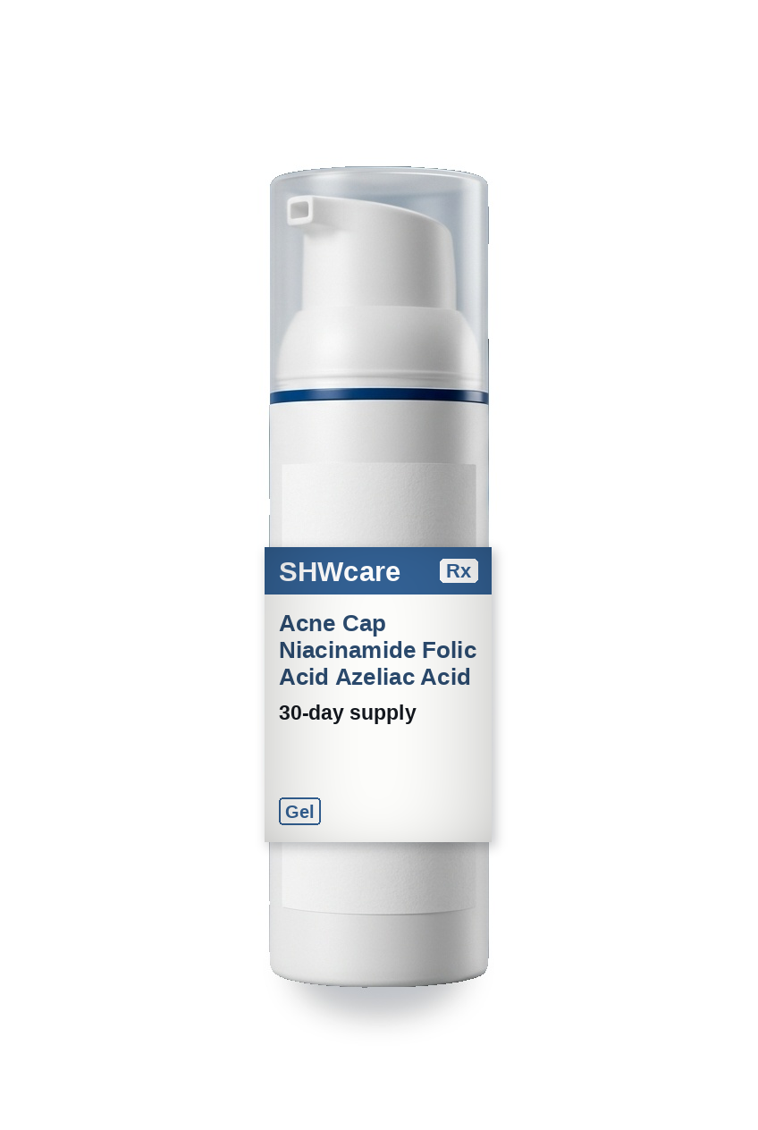 Acne Cap Niacinamide Folic Acid Azeliac Acid 30-Day Program — SHWcare