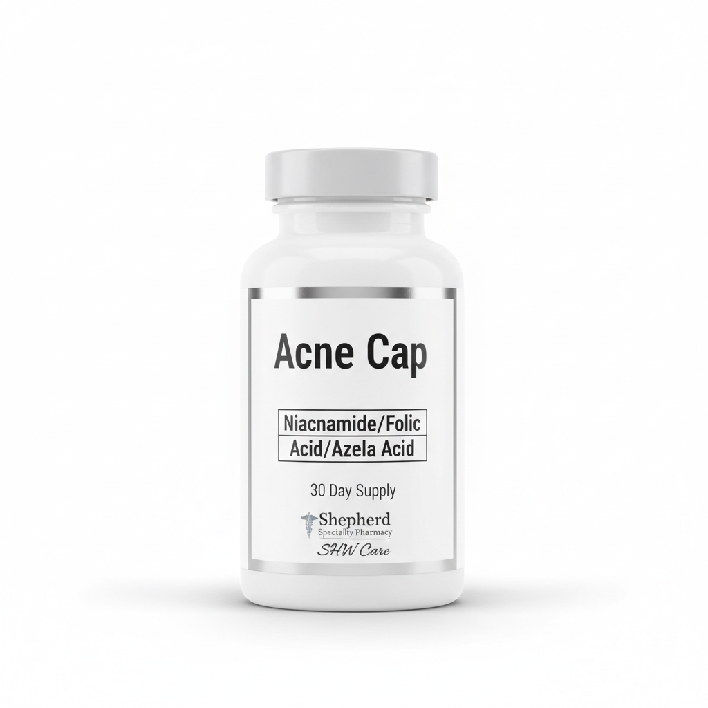 Acne Cap Niacinamide Folic Acid Azeliac Acid 30-Day Program