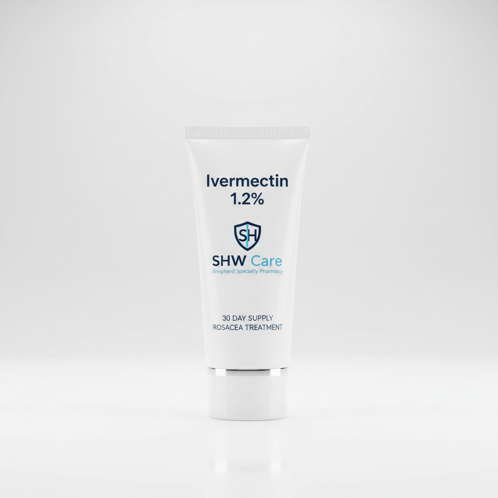 Product Name : Ivermectin Cream 30 Day Supply
Description:Rosacea Treatment-Topical Cream (Ivermectin 1.2%), 
Name Of The Pharmacy: Shepherd Specialty Pharmacy
Name Of the Store: SHW Care
Picture Ratio: 1:1 ( Square)