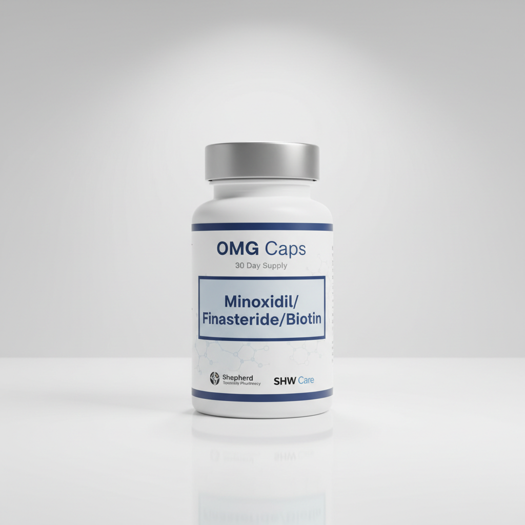 OMG Caps (Minoxidil/Finasteride/Biotin) 30-Day Program