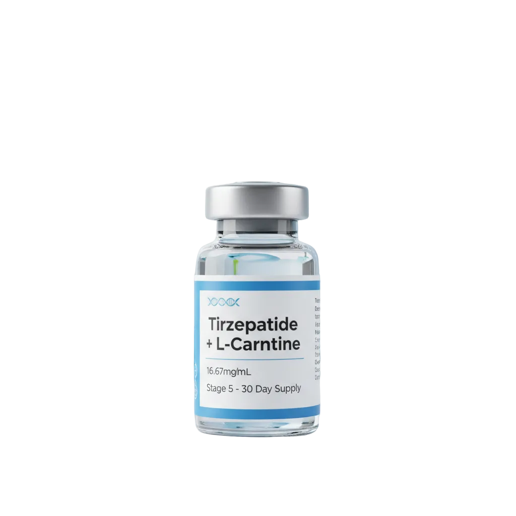Tirzepatide + LCarnitine (stage 5) 30-Day Program