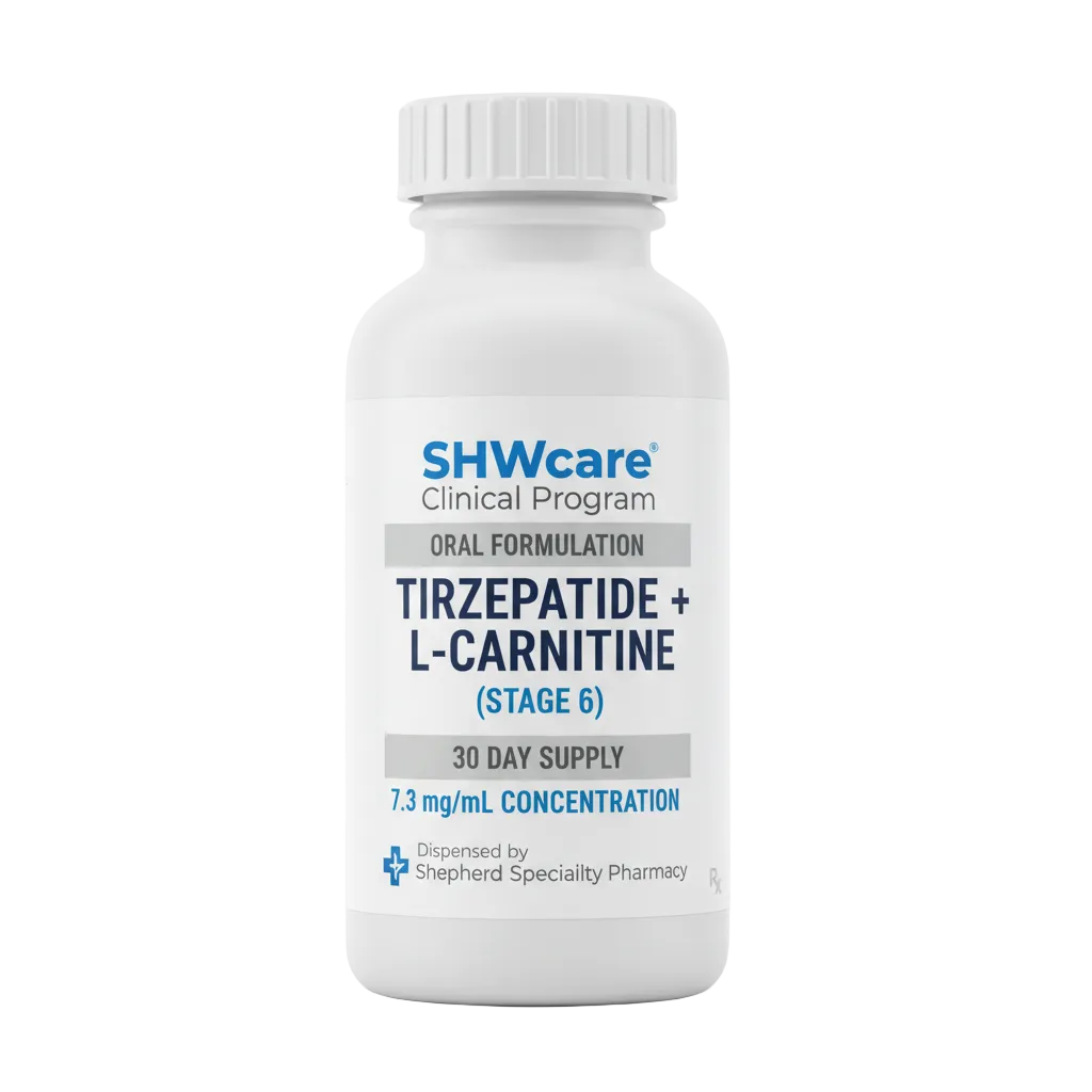 Tirzepatide + LCarnitine (stage 6) (oral) 30-Day Program
