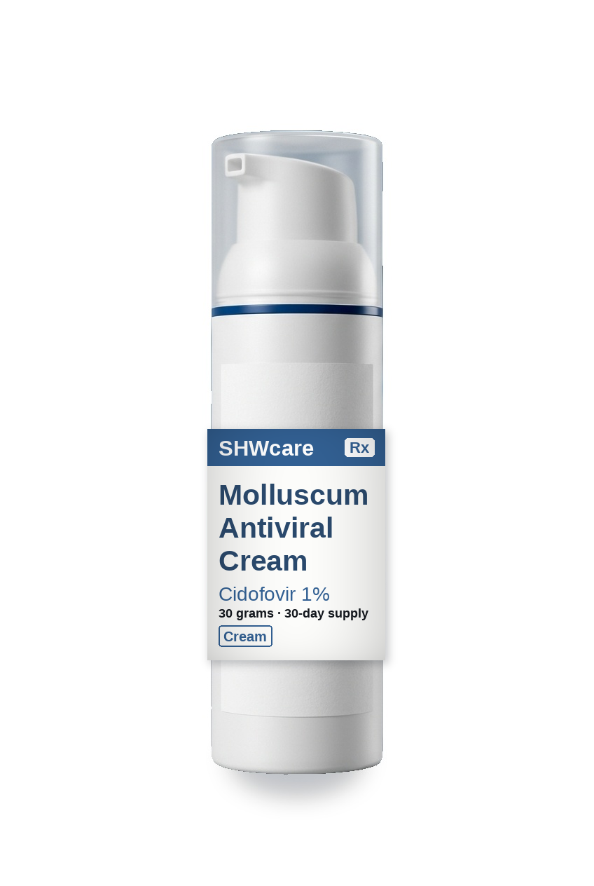 Molluscum Antiviral Cream 30-Day Program — SHWcare