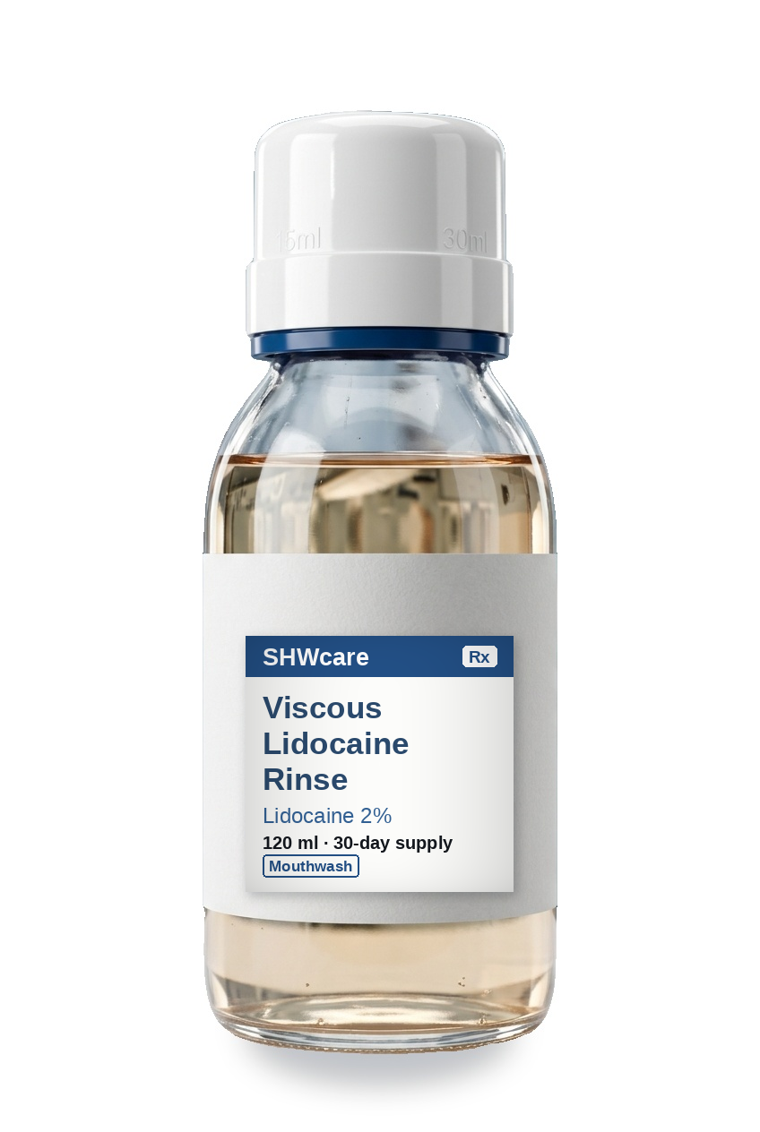 Viscous Lidocaine Rinse 30-Day Program — SHWcare