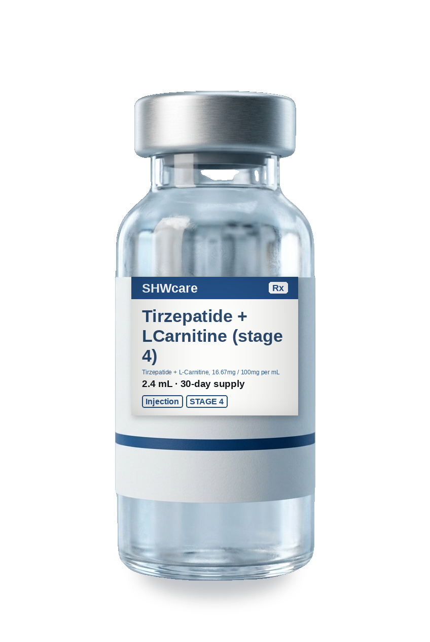 Tirzepatide + LCarnitine (stage 4) 30-Day Program — SHWcare